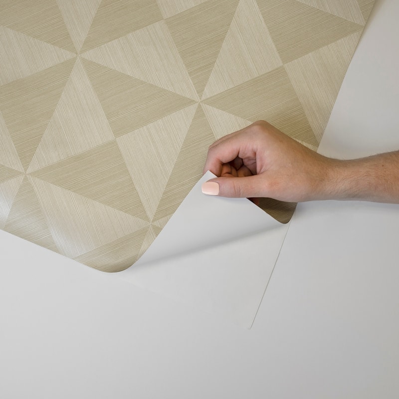 Stacy Garcia Home Geo Inlay Peel and Stick Wallpaper