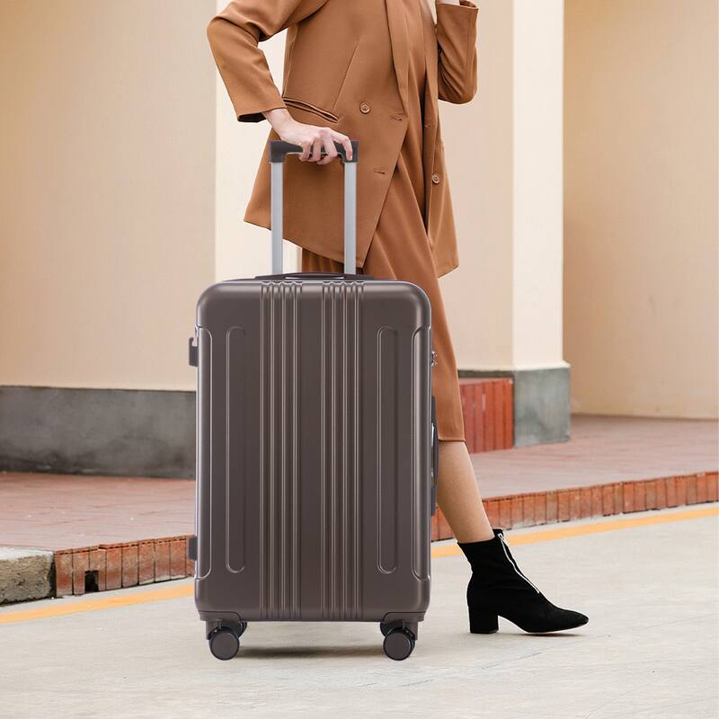 3 PCS in ABS Spinner Wheel Luggage, Carry on Suitcase, TSA Combination Lock