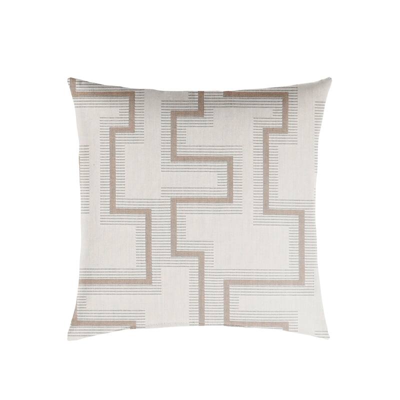 Sunbrella Resonate Dune Indoor/ Outdoor Pillow, 18 in x 18 in