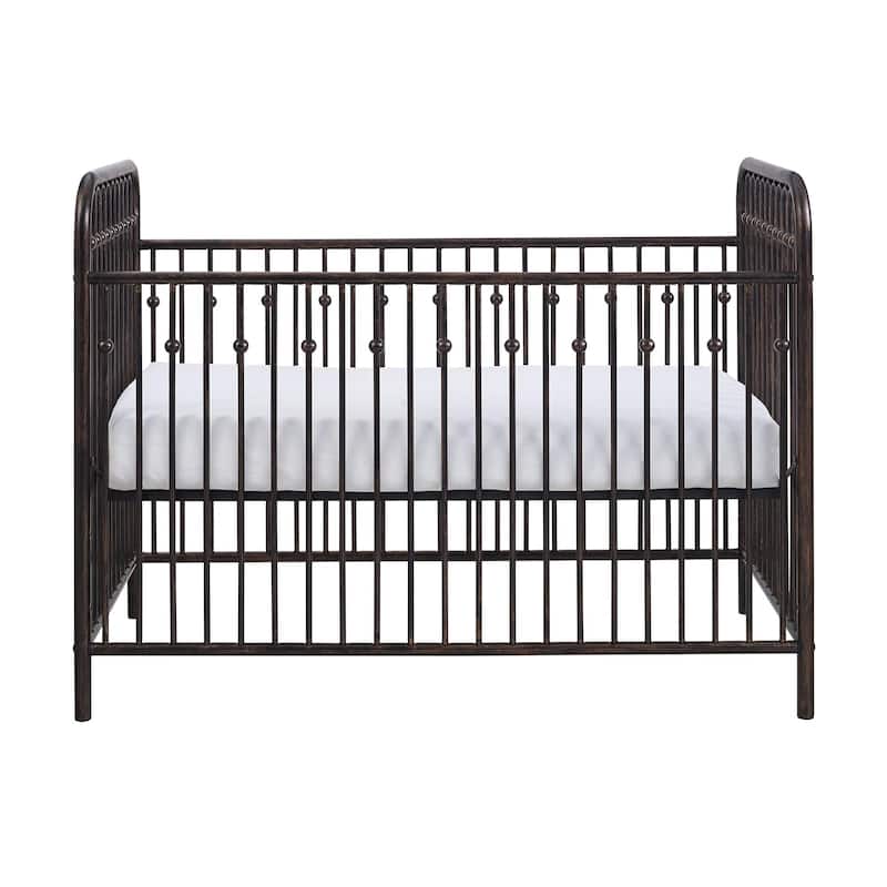 Little Seeds Monarch Hill Ivy Metal Crib - N/A
