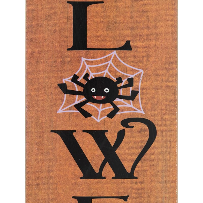Happy Halloween Wooden Board Porch Sign Decoration - 36"