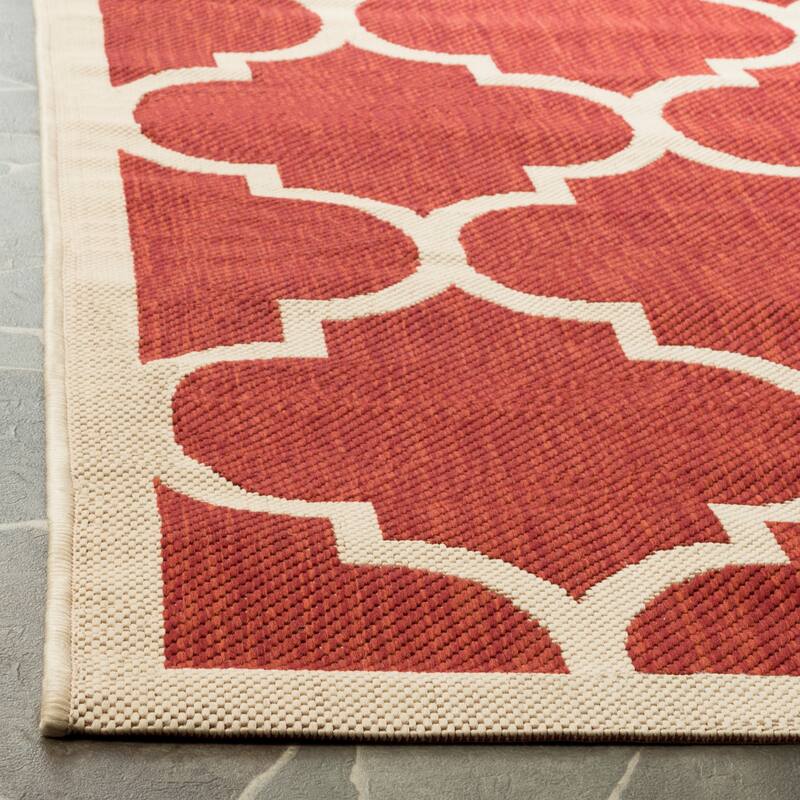 SAFAVIEH Courtyard Kathy Indoor/ Outdoor Waterproof Patio Backyard Rug