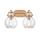 Option Brushed Brass / Clear