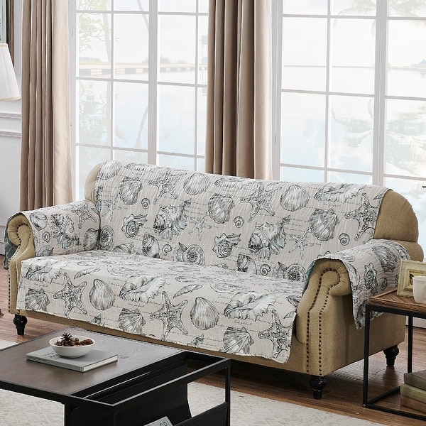 Barefoot Bungalow Cruz Reversible Sofa Protector. Opens flyout.