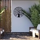preview thumbnail 5 of 8, Southern Patio Tree of Life Metal Outdoor Wall Art