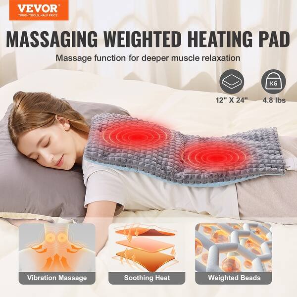heating pad with vibrating massage Back Heating Pad with Vibration Massage for Lower Liberia