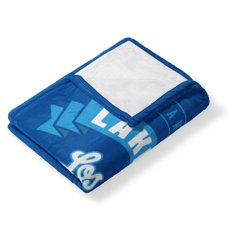 NBA Hardwood Classic Lakers Silk Touch Throw