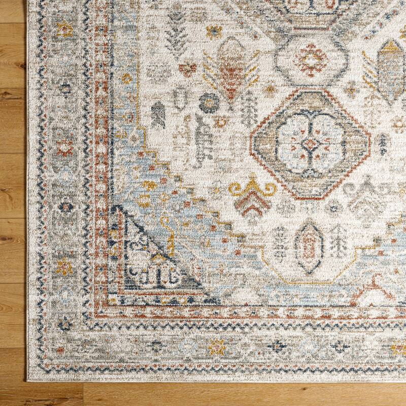 Livabliss Beckham Center Medallion Area Rug
