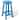 Laguna Hdpe All Weather Outdoor Patio 24" Square Counter Stool