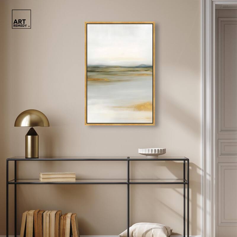 Misty Expanse I Canvas by Art Remedy