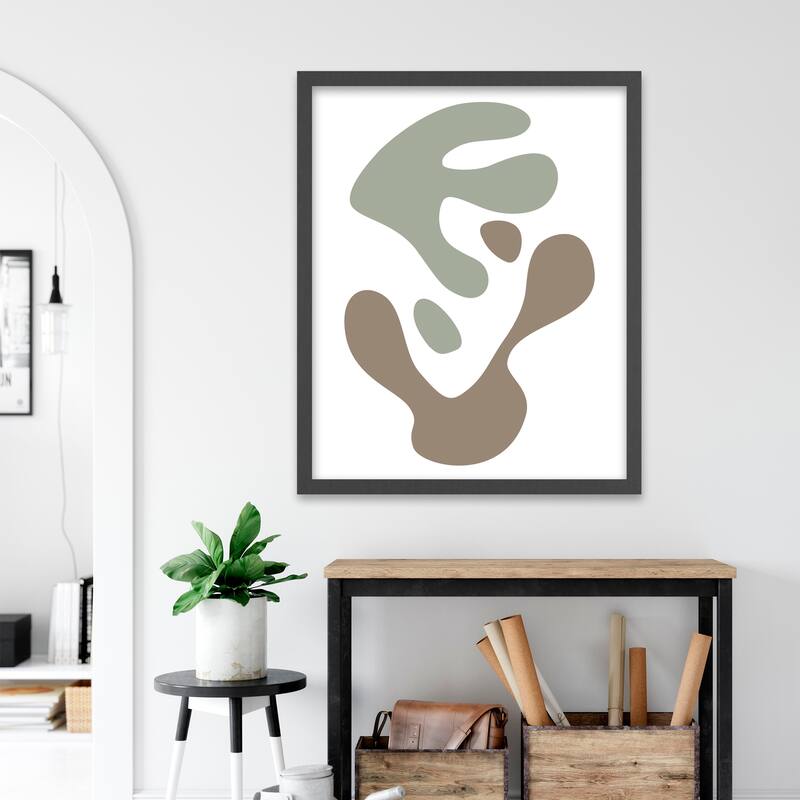 Nature Creative - Modern Abstracts 9 - Framed Wall Art