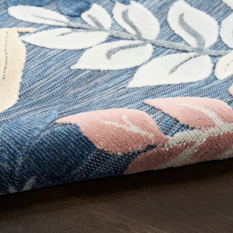 Nourison Suncoast Indoor/Outdoor Tropical Floral Area Rug