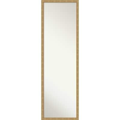 Mila Non-Beveled Wood Framed Full-Length On the Door Mirror