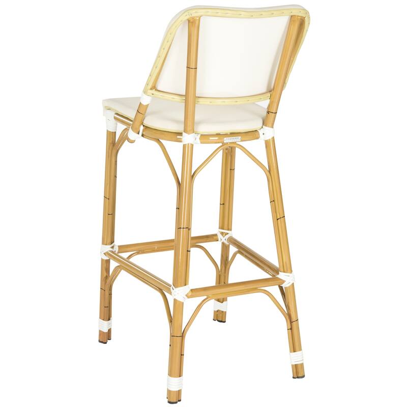 SAFAVIEH Janyce 30-inch Bar Stool - 17" x 20" x 41.3" - 17Wx20Dx41H