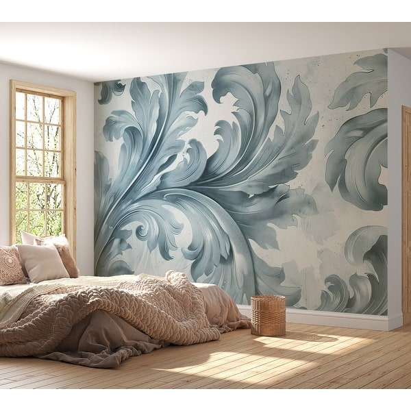 light blue wallpaper for bedroom
