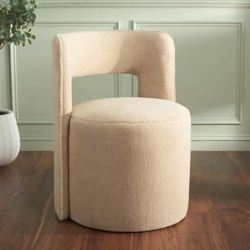 SAFAVIEH Jojo Upholstered Accent Chair, Fully Assembled - 23"W x 22"D x 30"H