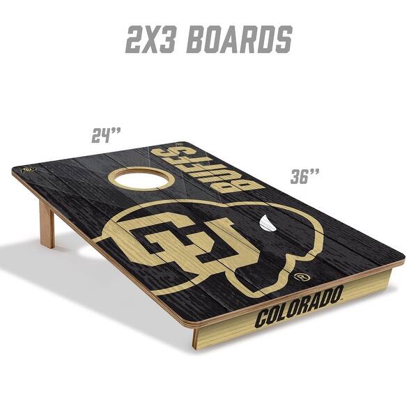Colorado Buffaloes NCAA Tailgate Cornhole Board Set