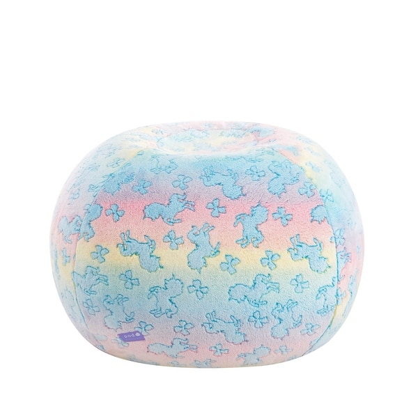 slide 2 of 6, Nickelodeon Jojo Siwa Embossed Round Bean Bag Chair