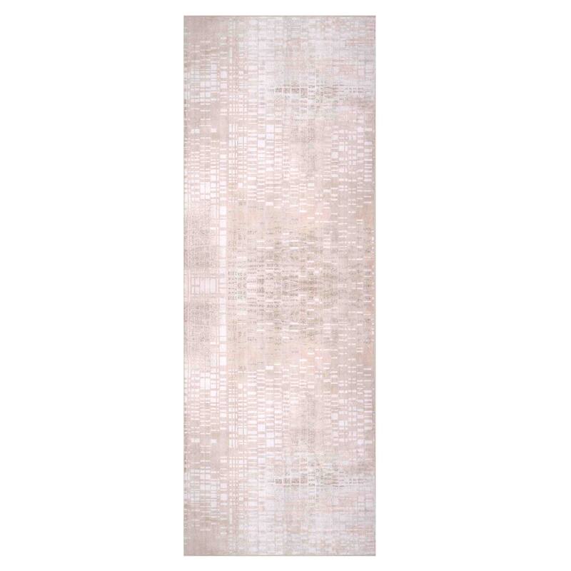 Delara Machine Washable Area Rug, Soft & Durable, Non-Slip Backing, Eco- Friendly GRS certified.