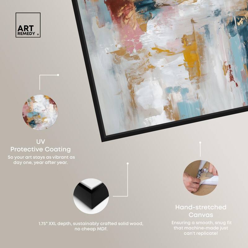 Warmth and cool II Canvas by Art Remedy