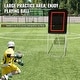 preview thumbnail 10 of 12, Folding Lacrosse Rebounder for Backyard, Volleyball Bounce Back Net, Pitchback Throwback Baseball Softball Training Screen