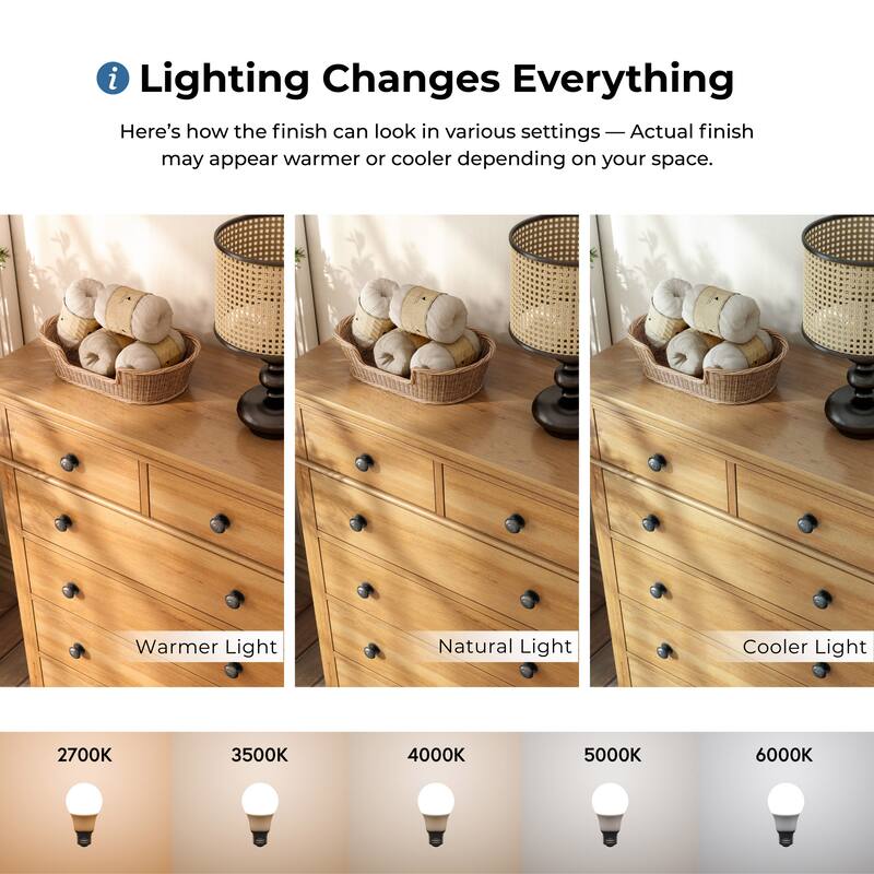 Furniture of America Wellington Farmhouse Natural Oak 6-Piece Wood Kids Bedroom Set