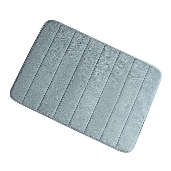 Bathroom Memory Foam Absorbent Non Slip Bath Mat Rug Shower Carpet 24 X 16 Inch On Sale Overstock 28962422
