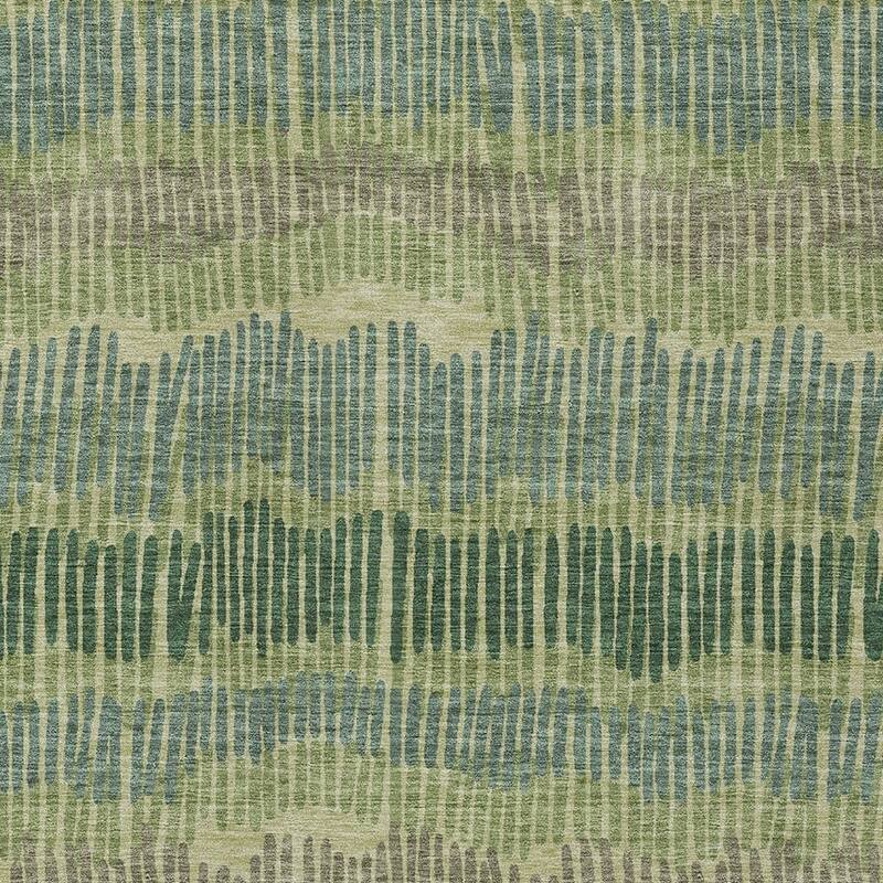 HomeRoots Striped Transitional Rectangle Outdoor Rug