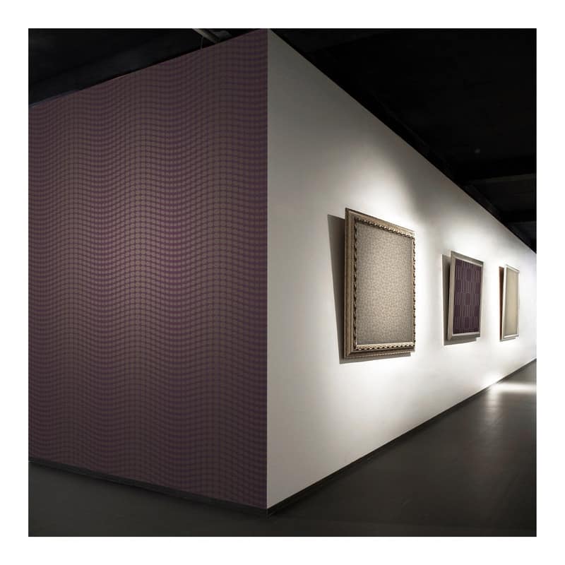 Decorline Genesis Purple Dotty Wallpaper - 20.5in x 396in x 0.025in