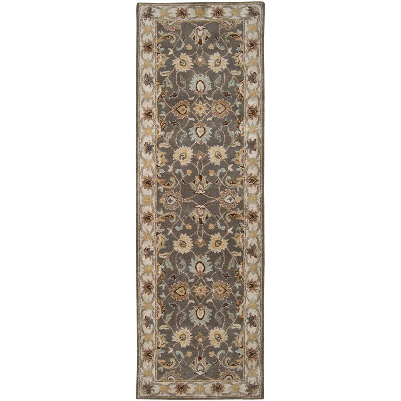 Livabliss Caesar Updated Traditional Border Area Rug.