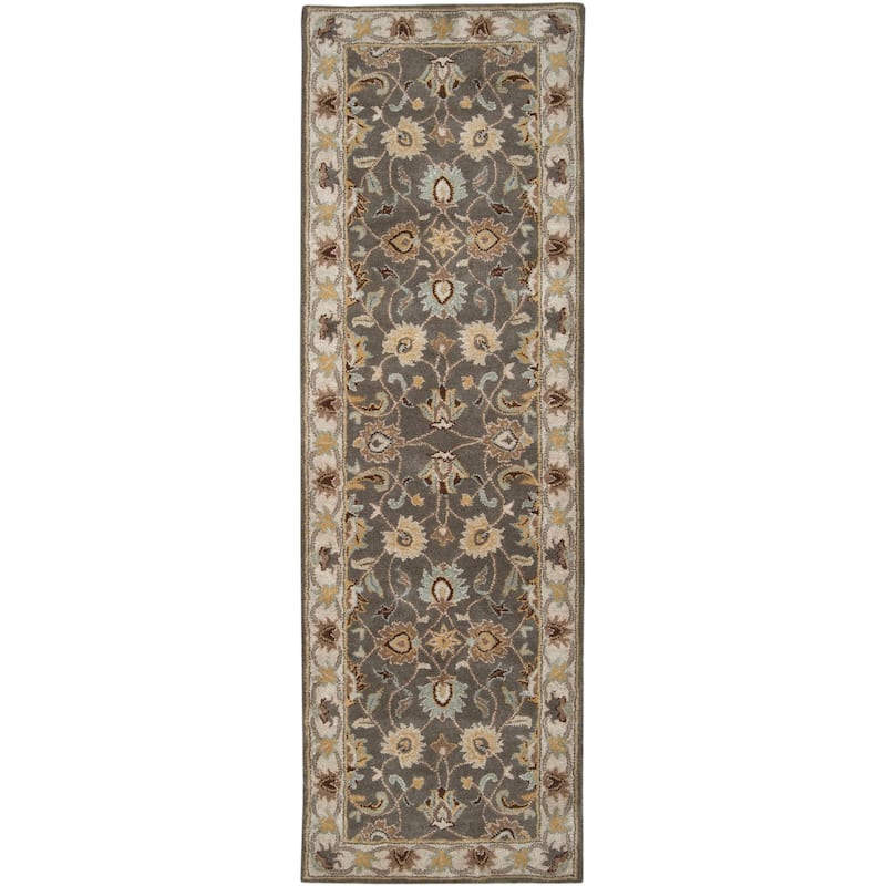 Livabliss Caesar Updated Traditional Border Area Rug.