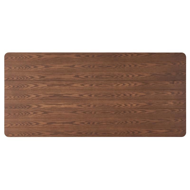 Dickinson Farmhouse Dining Table by Christopher Knight Home - Walnut Finish