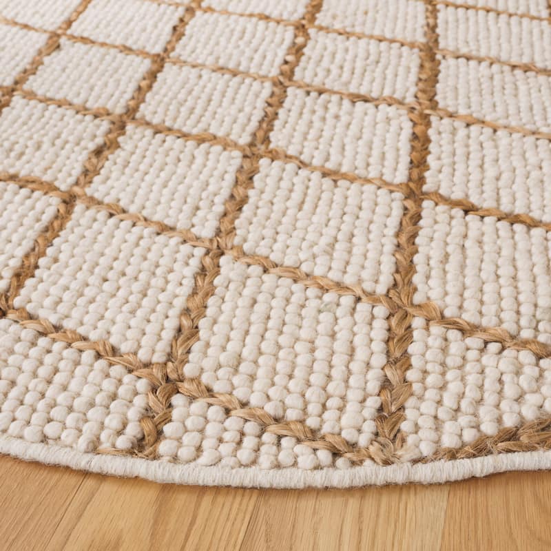 SAFAVIEH Handmade Natura Adorata Trellis Wool Rug