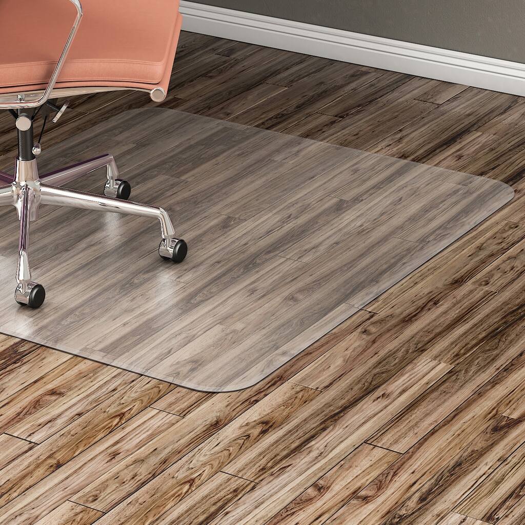 Lorell Nonstudded Design Hardwood Surface Chairmat