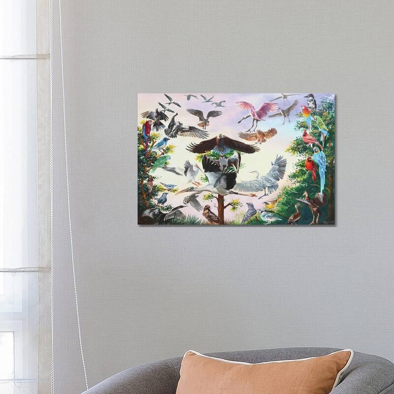 iCanvas "Bird House" by D. "Rusty" Rust Canvas Print - 18x26x1.5