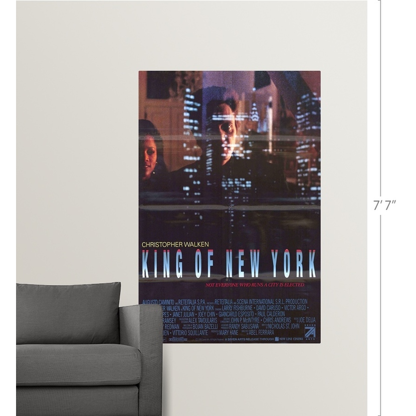 Supreme king of new online york sticker