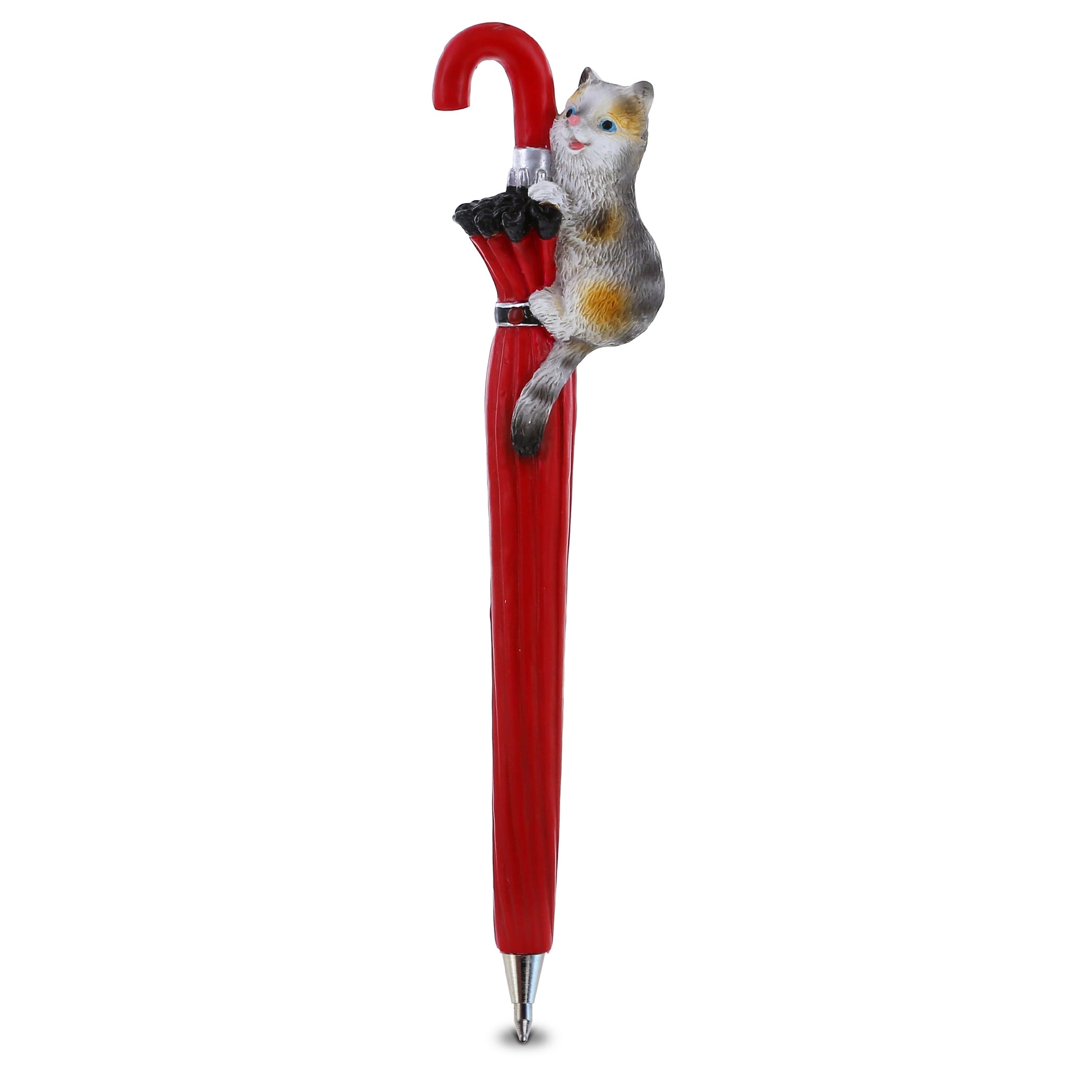 Planet Pens Cat on Umbrella Novelty Pen - Cute And Unique Pen
