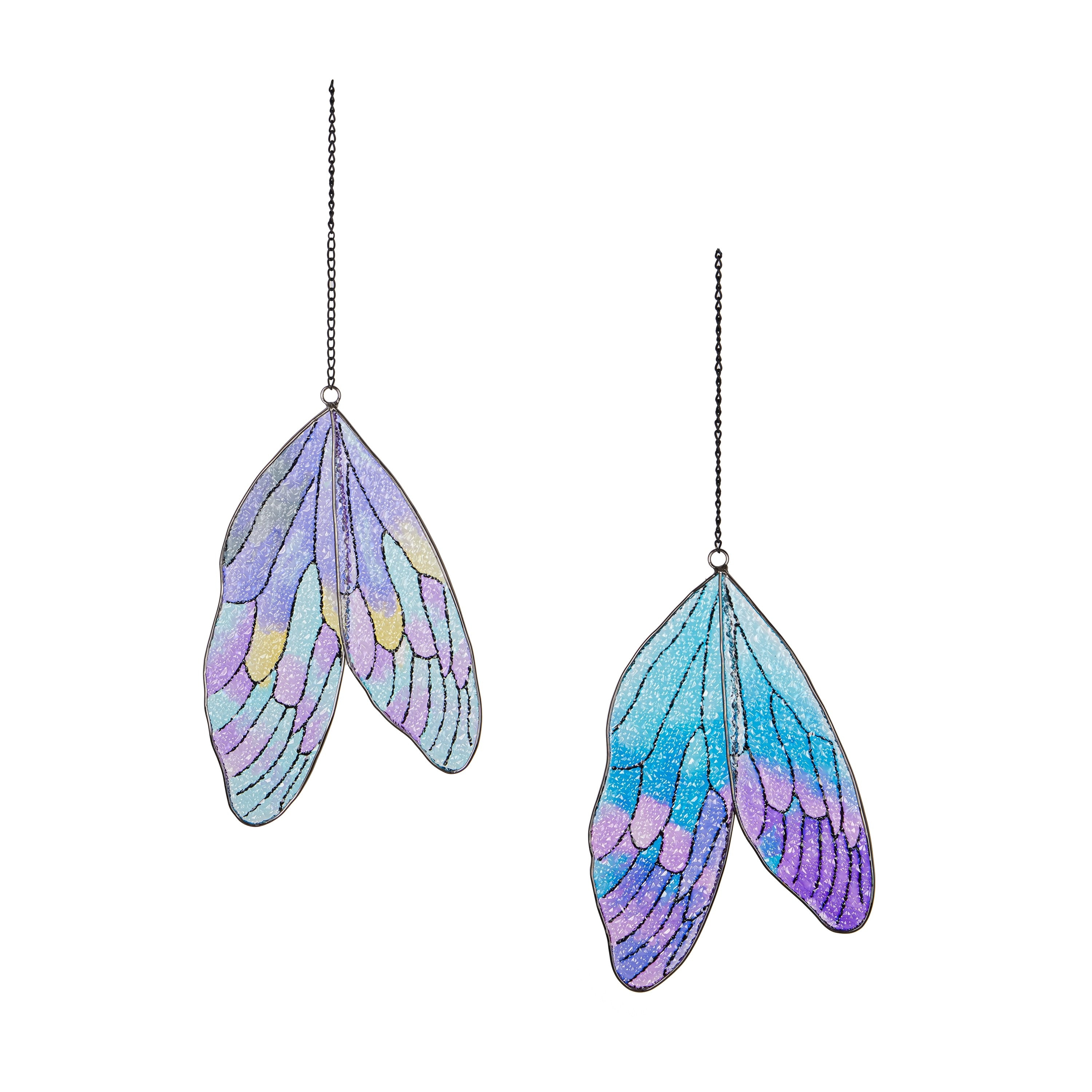 9 in. Hanging Fairy Wings Decor