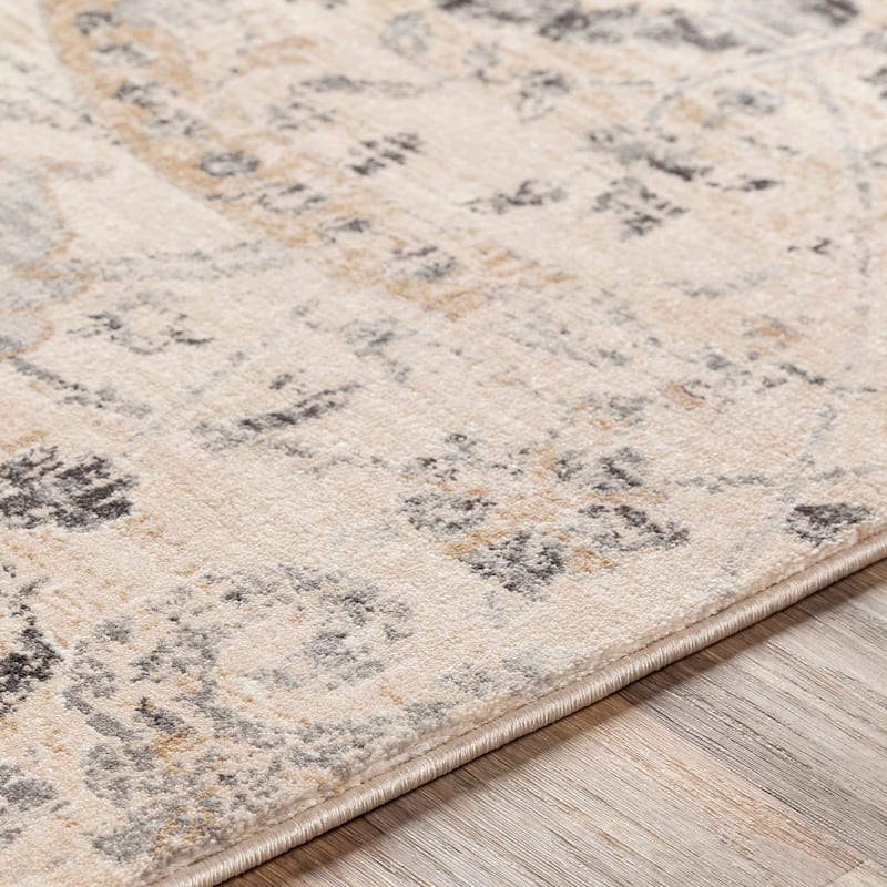 Livabliss Fitz Vintage Floral Area Rug