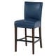 preview thumbnail 18 of 78, NPD Furniture Milton Bonded Leather Counter Stool Vintage Blue