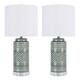 Option Sage Green Ceramic/White Shade
