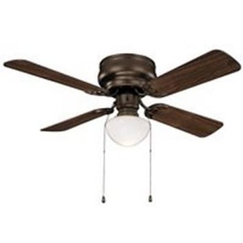 Boston Harbor CF-78125-ORB Hugger Ceiling Fan, 42", Venetian Bronze