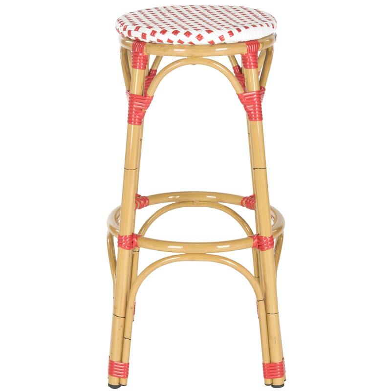 SAFAVIEH Mimi 31-inch Stacking Bar Stool (Fully Assembled). - 15"Wx15"Dx31"H