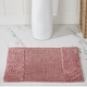 preview thumbnail 68 of 77, Better Trends Bath Rug 100% Cotton Water Absorbent Tufted Bathroom Rugs for Shower, Sink Mats Machine Wash Granada Collection 17" x 24" Rectangle - Pink
