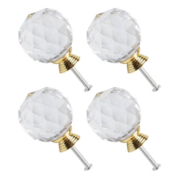 Shop Crystal Knob Drawer Pull Handle Cupboard Wardrobe Dresser