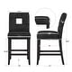preview thumbnail 14 of 51, Mendoza Keyhole Counter Height Back Stool (Set of 2) by iNSPIRE Q Bold