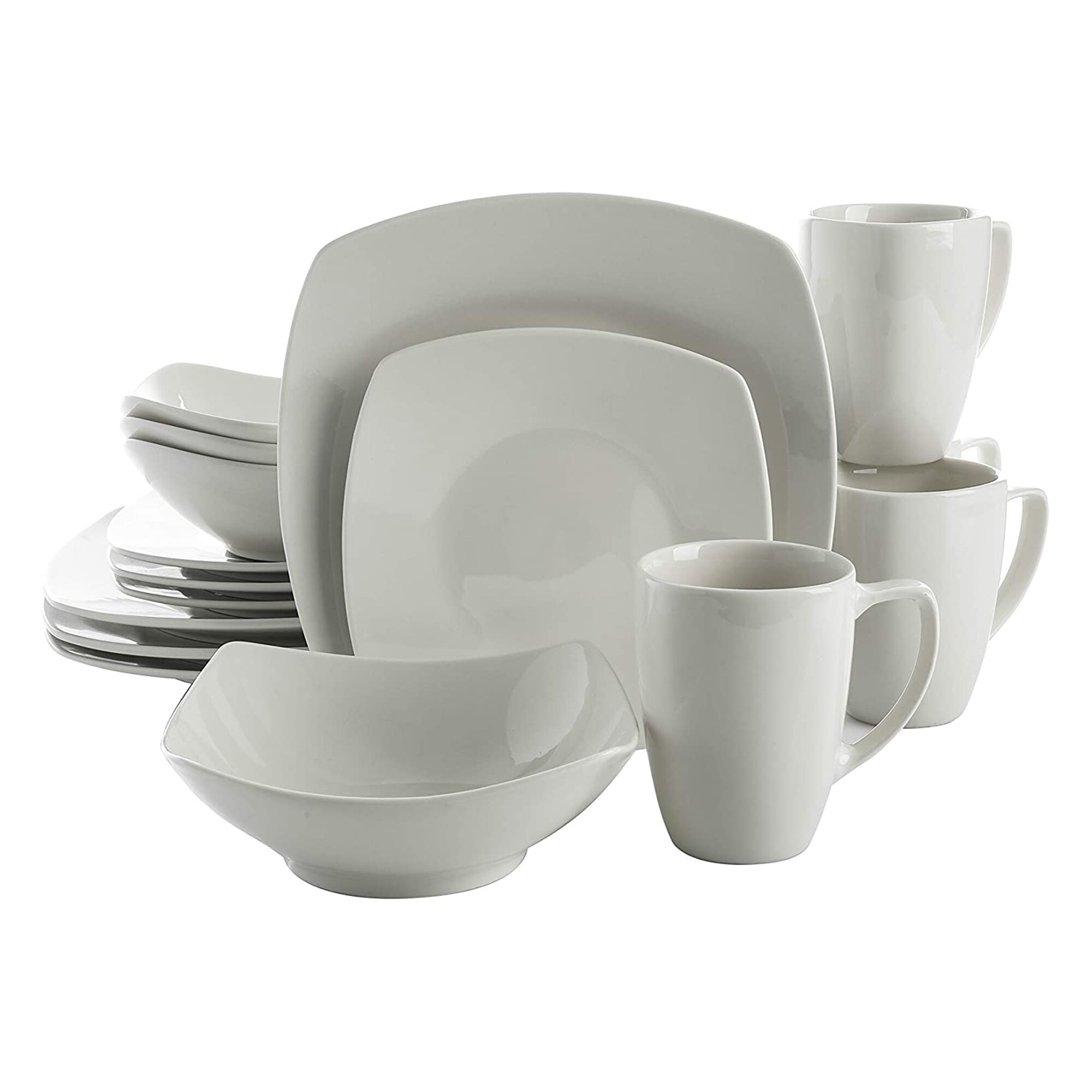 Gibson square dinnerware sets 2025