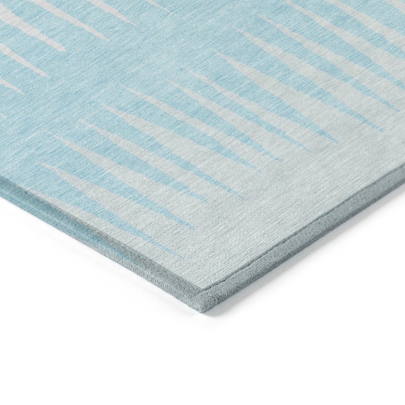 Machine Washable Indoor/ Outdoor Chantille Ombre Contemporary Rug