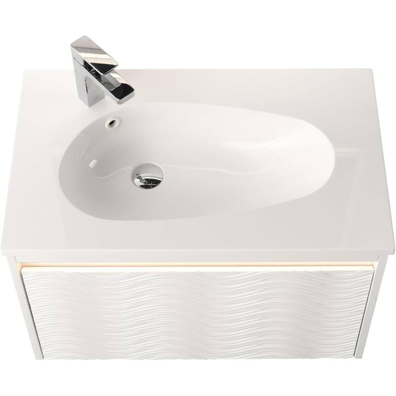 Blossom Wall Mounted Bathroom Vanity with Sink
