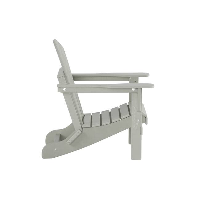 Laguna Outdoor Eco-Friendly Poly Folding Adirondack Chair (Set of 2)